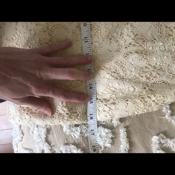 Vintage bridal blouse and skirt crochet lace - Picture 6 of 10